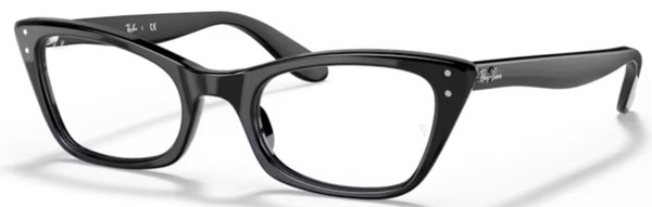  Ray Ban Lady-Burbank RX5499 Eyeglasses Women's Full Rim Cat Eye 