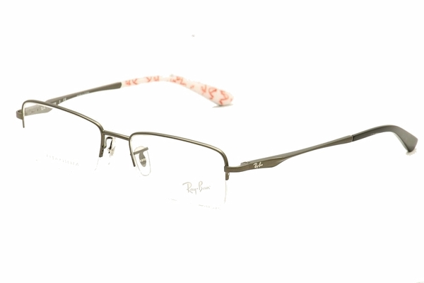  Ray Ban Men's Eyeglass RB8692 RB/8692 Titanium Half Rim Optical Frame 