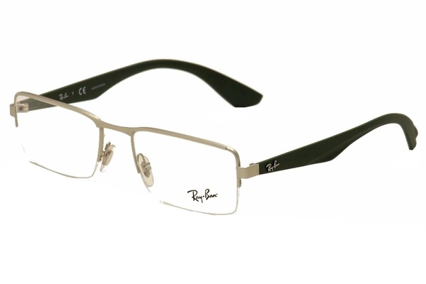  Ray-Ban Men's Eyeglasses RB6331 RB/6331 RayBan Half Rim Optical Frame 