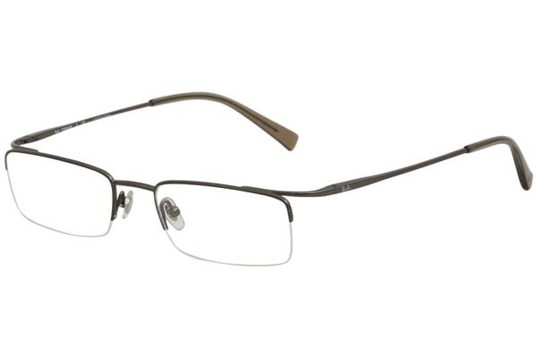  Ray Ban Men's Eyeglasses RX8582 RX/8582 RayBan Half Rim Titanium Optical Frame 