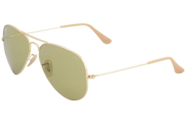 Ray-Ban Aviator Classic Sunglasses RB3025 L0205 - Polished Gold Frame - Green Classic G-15 Lenses - 58mm