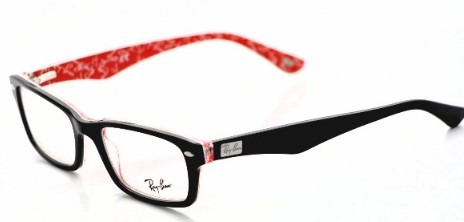 Ray Ban RB5206 Eyeglasses Full Rim Rectangle Shape