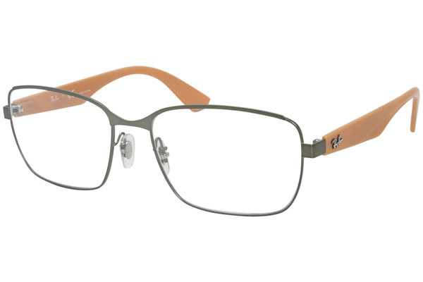 Ray Ban RB6308 Eyeglasses Rayban Men's Full Rim Rectangular Optical Frame