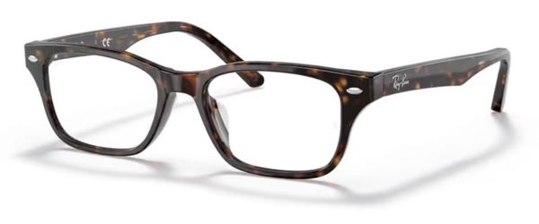 Ray Ban RX5345D Eyeglasses Full Rim Square Shape