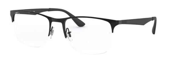  Ray Ban Men's Eyeglasses RB6362 RB/6362 RayBan Half Rim Optical Frame 