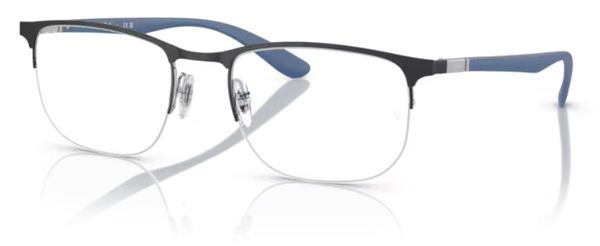 Ray Ban RX6513 Eyeglasses Semi Rim