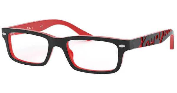 Ray Ban RY1535 Eyeglasses Youth Full Rim Rectangle Shape