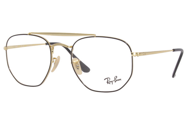  Ray Ban The-Marshal RB3648V Eyeglasses Full Rim Oval Shape 