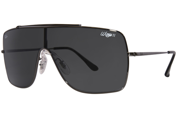 Ray Ban Wings-II RB3697 Sunglasses RayBan Men's Shield Shape