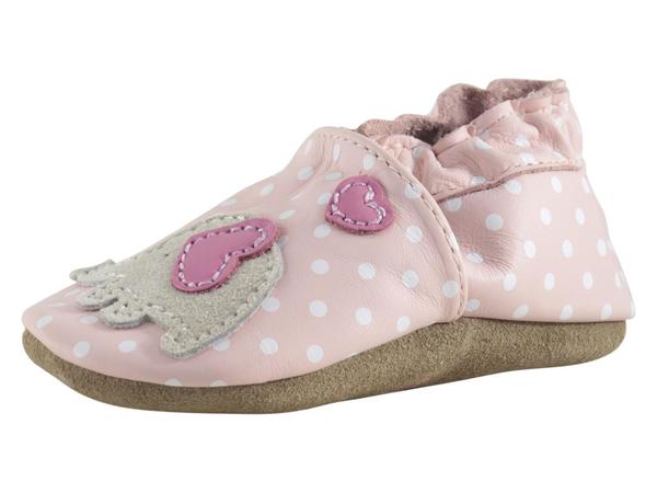  Robeez Soft Soles Infant Girl's Little Peanut Shoes 