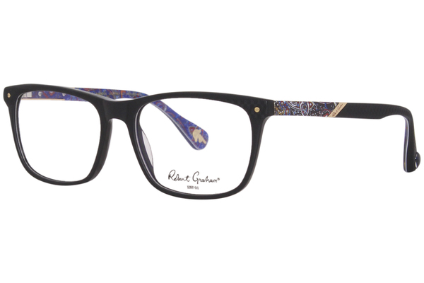 Robert Graham Geoffrey Eyeglasses Men's Full Rim Rectangle Shape