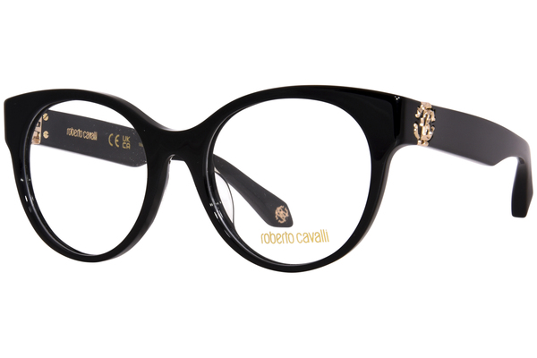 Roberto Cavalli VRC027 Eyeglasses Women's Full Rim Oval Shape