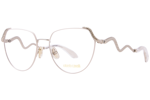  Roberto Cavalli VRC053M Eyeglasses Women's Full Rim Cat Eye 