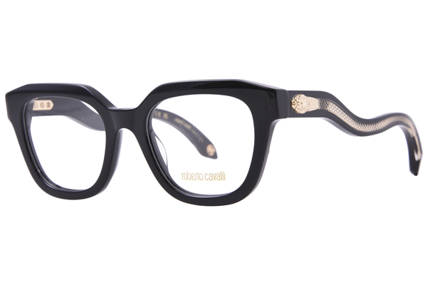  Roberto Cavalli VRC071 Eyeglasses Women's Full Rim Square Shape 