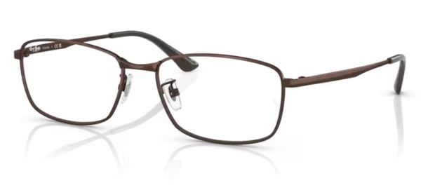 Ray Ban RX8775D Eyeglasses Full Rim Rectangle Shape