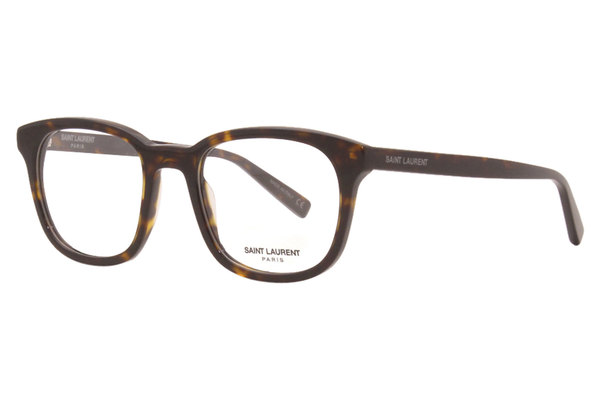 Saint Laurent SL459 001 Eyeglasses Men's Full Rim Square