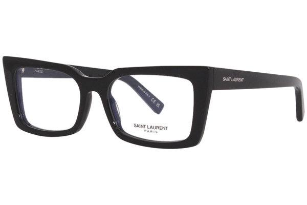  Saint Laurent SL-554 Eyeglasses Women's Full Rim Rectangle Shape 