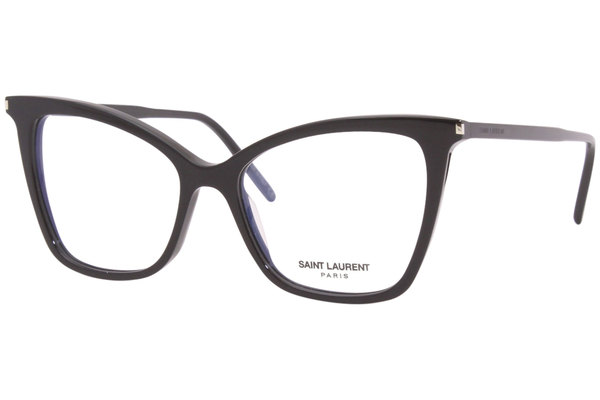 Saint Laurent SL386 Eyeglasses Women's Full Rim Cat Eye Optical Frame