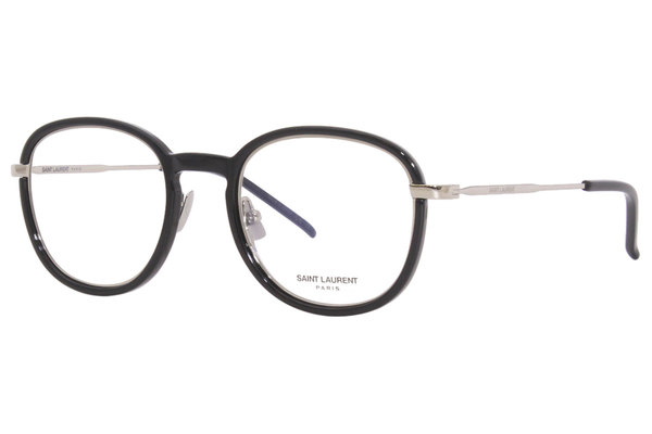 Saint Laurent SL436-OPT Eyeglasses Women's Full Rim Round Shape