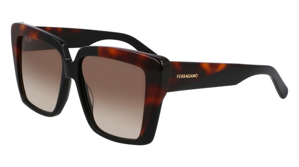  Salvatore Ferragamo SF1060S Sunglasses Women's Square Shape 