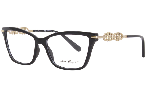  Salvatore Ferragamo SF2921 Eyeglasses Women's Full Rim Cat Eye 