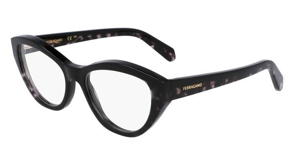 Salvatore Ferragamo SF3011 Eyeglasses Women's Full Rim Cat Eye