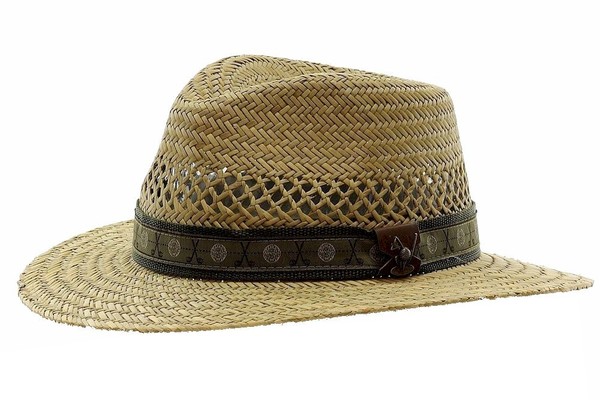  Scala Pro Men's Rush Straw Fashion Safari Hat 