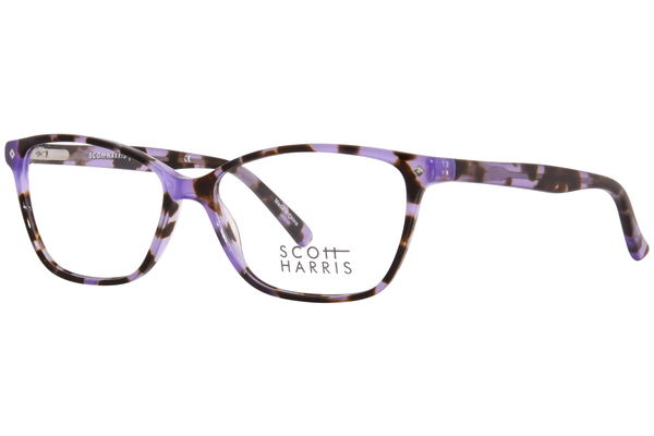  Scott Harris SH-502 Eyeglasses Women's Full Rim Square Shape 