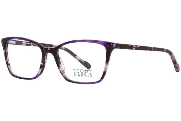  Scott Harris SH-844 Eyeglasses Women's Full Rim Square Shape 