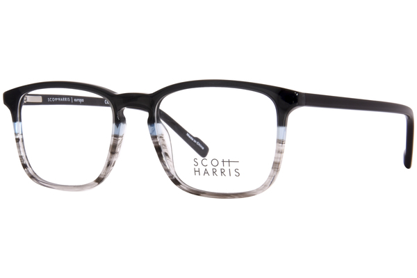  Scott Harris SH-854 Eyeglasses Men's Full Rim Square Shape 