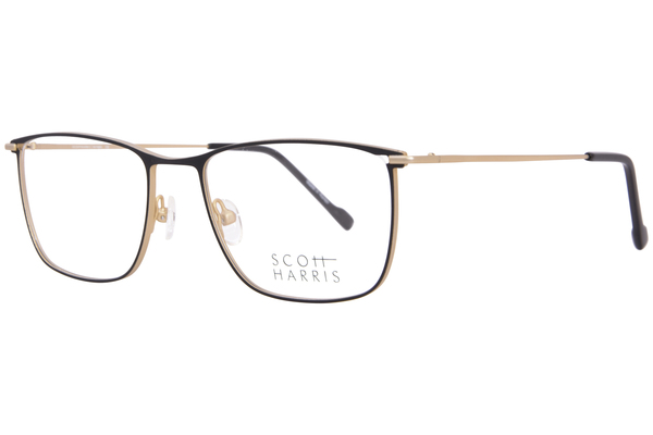  Scott Harris SH-878 Eyeglasses Men's Full Rim Square Shape 