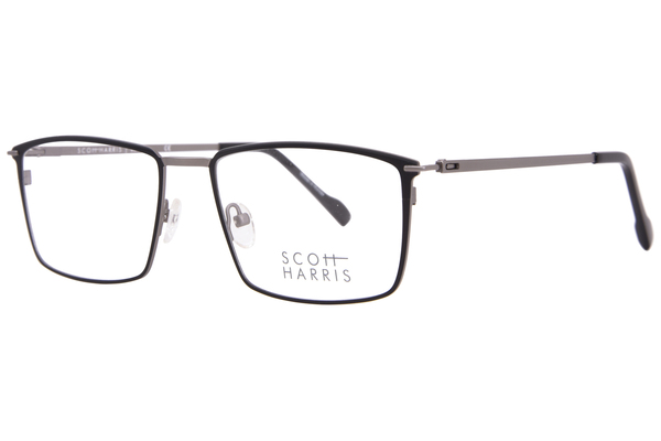  Scott Harris SH-886 Eyeglasses Men's Full Rim Square Shape 