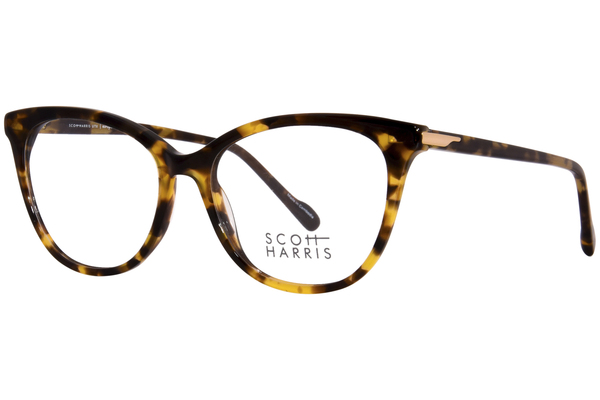  Scott Harris UTX Ultra Thin SHX-021 Eyeglasses Women's Full Rim Oval Shape 