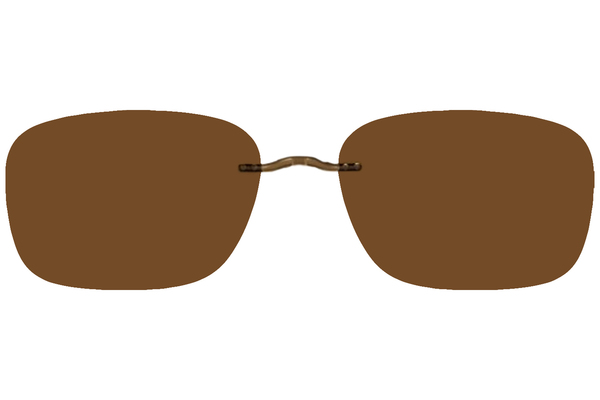  Silhouette Blend 5555-Bridge Style Clip-On Sunglasses 