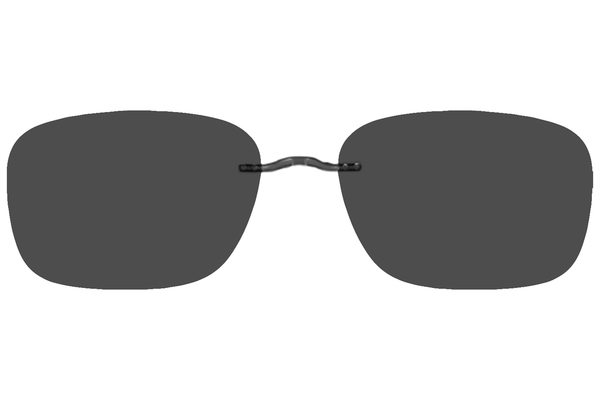  Silhouette Blend 5555-Bridge Style Clip-On Sunglasses 