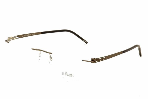  Silhouette Eyeglasses Lite Twist Chassis 5369 Rimless Optical Frame 