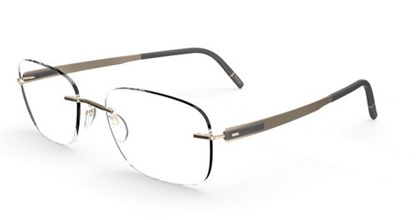  Silhouette Blend Chassis 5555 Eyeglasses Rimless Optical Frame 