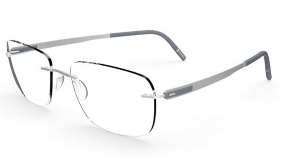  Silhouette Blend Chassis 5555 Eyeglasses Rimless Optical Frame 