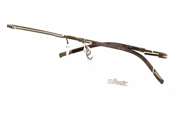  Silhouette Eyeglasses SPX Art+ Chassis 5363 Rimless Optical Frame 