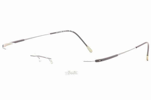  Silhouette Eyeglasses Titan Dynamics Chassis 7719 Rimless Optical Frame 