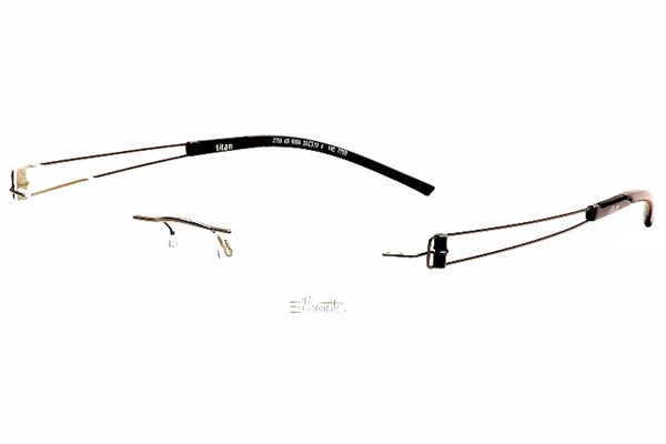  Silhouette Eyeglasses Titan Elements Chassis 7759 Rimless Optical Frame 