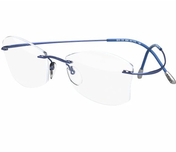 Silhouette Eyeglasses TMA The Must Collection Chassis 5515 Rimless Glasses