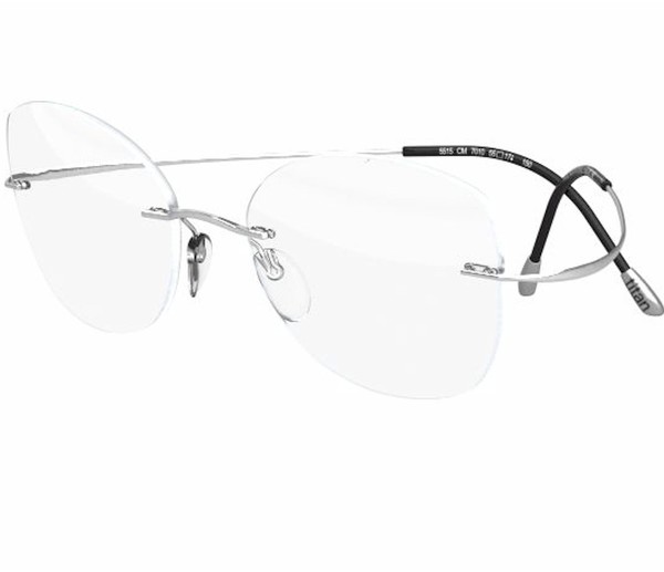  Silhouette Eyeglasses TMA The Must Collection Chassis 5515 Rimless Glasses 