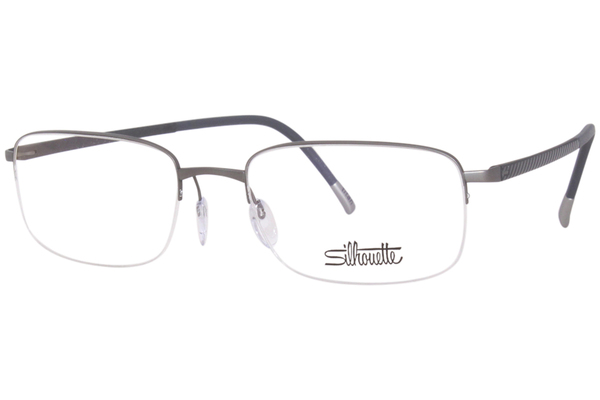 Silhouette Illusion Nylor 5559 Eyeglasses Semi Rim Rectangle Shape