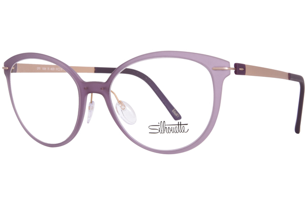  Silhouette Infinity View 1594 Eyeglasses Frame Full Rim Round Shape 