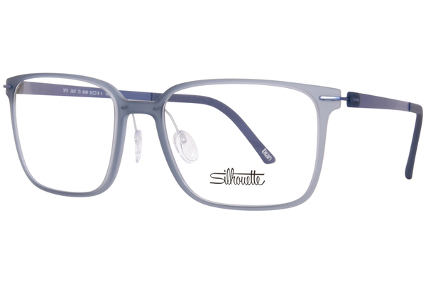 Silhouette Infinity View 2937 Eyeglasses Frame Full Rim Rectangle Shape