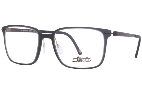 Silhouette Infinity View 2937 Eyeglasses Frame Full Rim Rectangle Shape