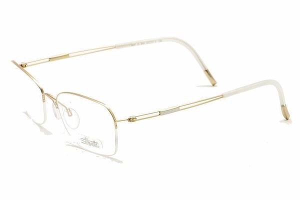  Silhouette Women's Eyeglasses TNG Nylor 4337 Half Rim Optical Frame 