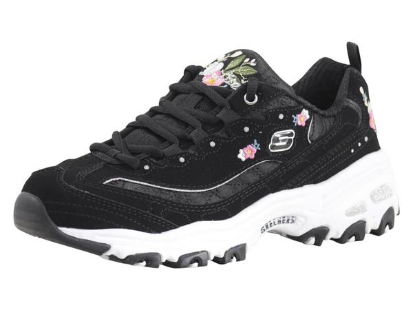  Skechers Women's D'Lites Bright Blossoms Memory Foam Sneakers Shoes 