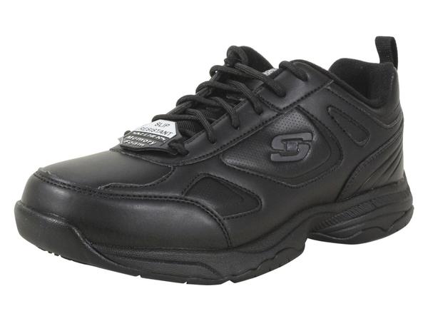  Skechers Work Men's Dighton Memory Foam Slip Resistant Sneakers Shoes 